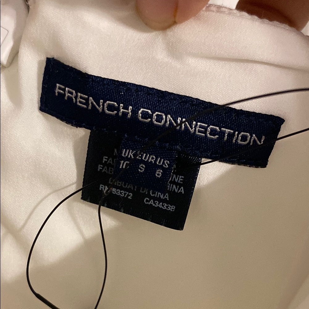 French Connection White Maxi Dress